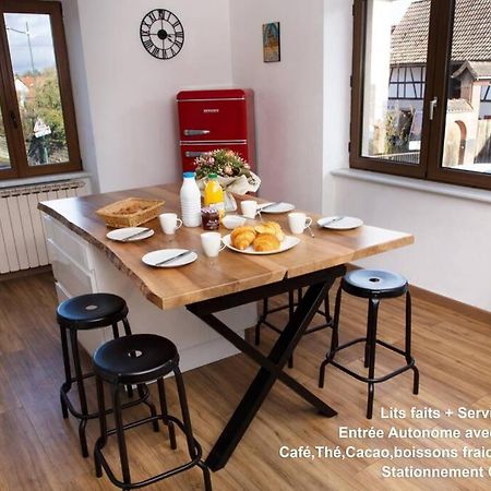 Charmant T3, 70M2, 2Ch,Tv 101 Cm, Wifi+Parking, Ettendorf Eksteriør billede